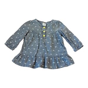 🏖️3/$20 Summer Sale🏖️Carter's Bow Patterned Flowy Dress